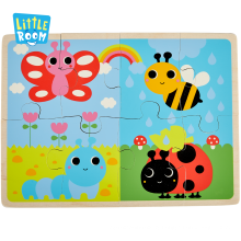 Educational Toys Wood Jigsaw Puzzles Manufacturers FSC Wooden Color Puzzle Animal Ce Unisex ASTM 2 to 4 Years Cpsia EN71